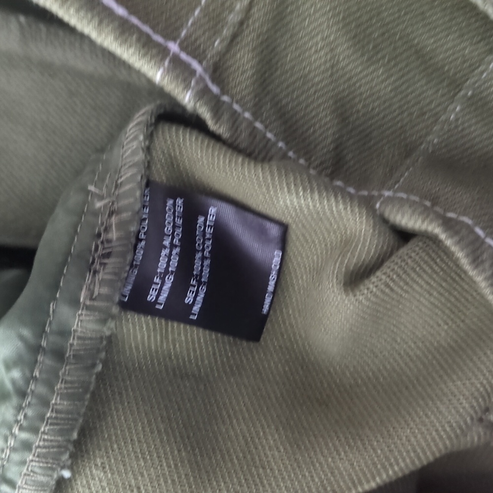 Whiteroom + Cactus Women Olive Green Belted Pants Size Xs - Picture 10 of 10